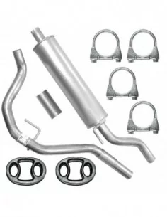 Tłumik środkowy Opel Vectra C 04.2002-01.2009 1.6i 1.8i Sedan Hatchback