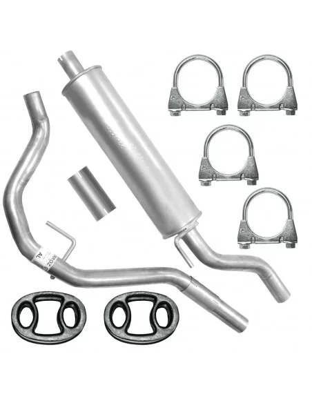 Tłumik środkowy Opel Vectra C 04.2002-01.2009 1.6i 1.8i Sedan Hatchback