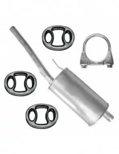 Tłumik końcowy Opel Combo Corsa C 09.2000-12.2011 1.4i 1.6i Furgon Kombivan Hatchback