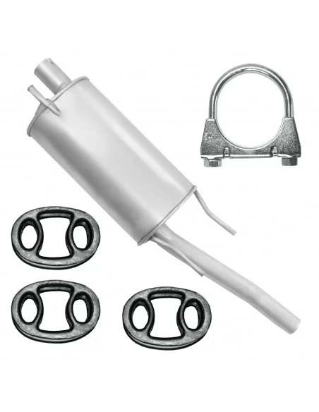 Tłumik końcowy Opel Combo Corsa C 09.2000-12.2011 1.7 CDTI Furgon Kombivan Hatchback