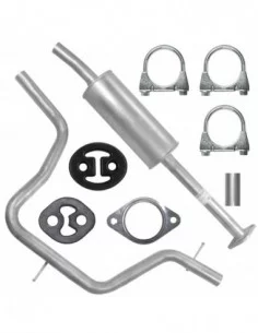Tłumik środkowy Ford Mondeo IV 4 MK4 02.2007-01.2015 1.6 Ti 2.0i Hatchback Sedan Kombi