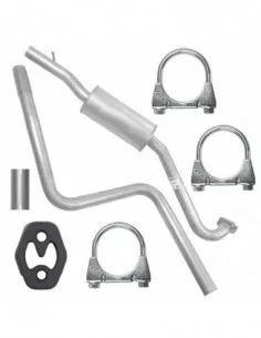 Tłumik środkowy Ford Fusion JU 06.2002-12.2012 1.6 TDCI Hatchback