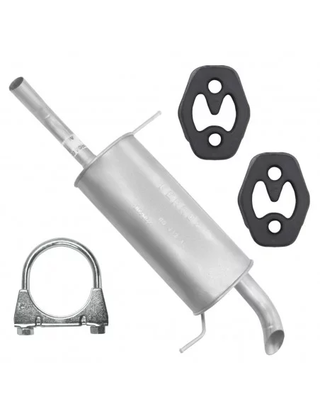 Tłumik końcowy Ford Fiesta VI 6 MK6 06.2008-04.2017 1.6 TDCI Hatchback Tłumik końcowy Ford Fiesta VI 6 MK6 06.2008-04.2017 1.6 TDCI Hatchback