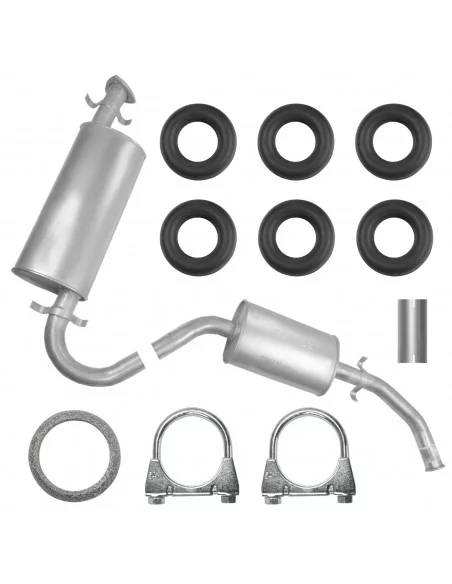 Tłumik końcowy Fiat Ducato II 2 02.1994-04.2002 2.0i 1.9 TD 2.5 TD 2.8 JTD Bus Van