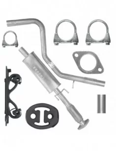 Tłumik środkowy Fiat Bravo II 2 11.2006-12.2014 1.4i Hatchback