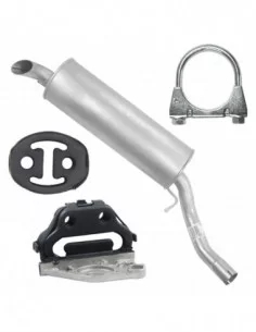 Tłumik końcowy Fiat Stilo I 1 10.2001-08.2008 1.4i 1.6i Hatchback