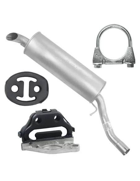 Tłumik końcowy Fiat Stilo I 1 10.2001-08.2008 1.4i 1.6i Hatchback