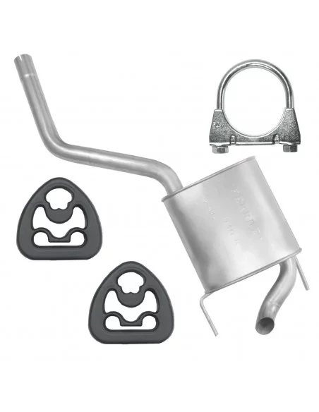 Tłumik końcowy Mercedes C C180 C200 C220 C250 W202 T202 03.1993-05.2000 1.8i 2.0 D 2.2 D 2.5 D Sedan Kombi