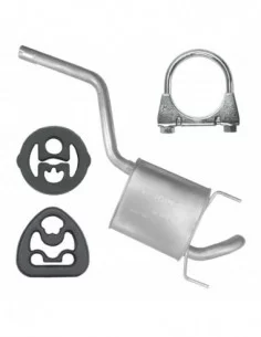 Tłumik końcowy Mercedes C C180 C200 W202 T202 03.1993-05.2000 1.8 2.0i 2.0 D Sedan Kombi