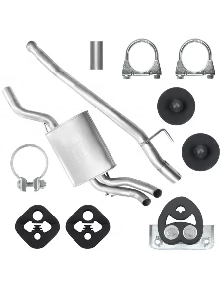 Tłumik końcowy Mercedes E E200 E220 W210 06.1995-03.2002 2.2 CDI 2.2 CDI Sedan