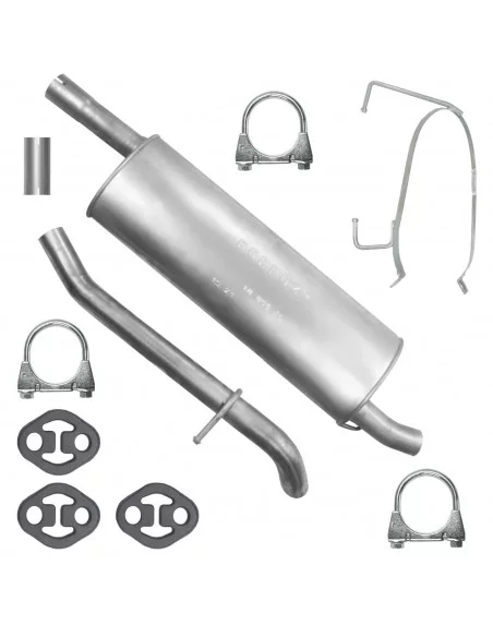 Tłumik końcowy Mercedes A A160 A170 W168 07.1997-08.2004 1.7 CDI Hatchback