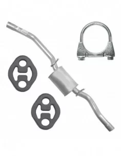 Tłumik końcowy Mercedes A A170 A180 A200 W169 09.2004-06.2012 1.7 2 Hatchback