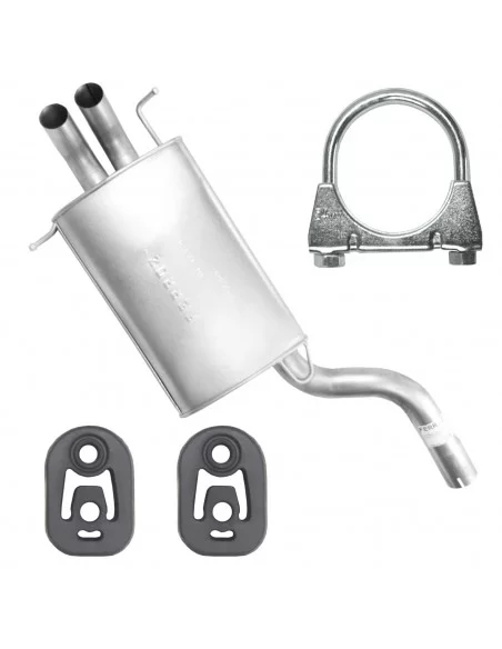 Tłumik końcowy Mercedes C C270 W203 T203 S203 10.2000-02.2007 2.7 CDI Sedan Kombi