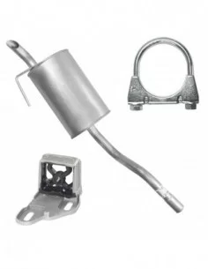 Tłumik końcowy Renault Clio 2 II B 03.1998-04.2013 1.2i 1.4i 1.6i Hatchback