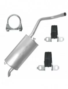 Tłumik końcowy Skoda Fabia I 1 6Y 08.1999-03.2008 1.0i 1.4i Hatchback Sedan