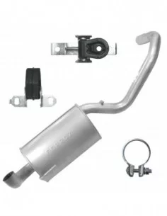 Tłumik końcowy Volkswagen Lupo 10.1998-08.2005 1.4 TDI 1.7 SDI Hatchback