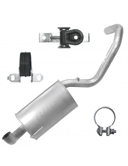 Tłumik końcowy Volkswagen Lupo 10.1998-08.2005 1.4 TDI 1.7 SDI Hatchback