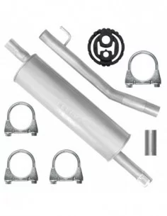 Tłumik środkowy Peugeot 807 07.2002-12.2014 2.0 HDI Minivan