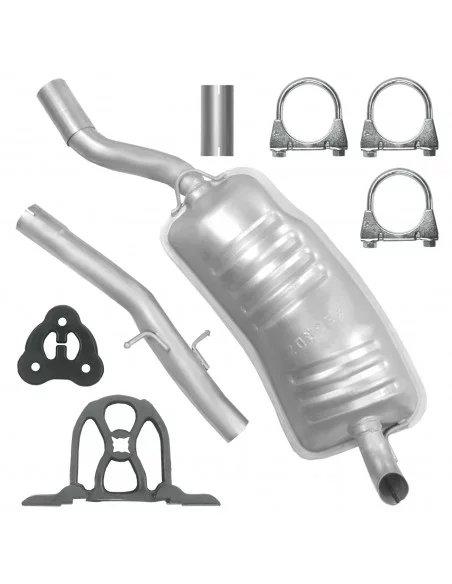 Tłumik końcowy BMW 3 318 D 320 D E46 12.1997-12.2005 2.0 TD Sedan Kombi Tłumik końcowy BMW 3 318 D 320 D E46 12.1997-12.2005 2.0 TD Sedan Kombi