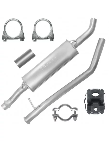 Tłumik środkowy Citroen Xsara Picasso 12.1999-06.2012 1.8i Minivan