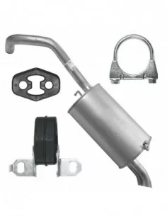 Tłumik końcowy Volkswagen Fox 1 I 5Z 04.2005-12.2010 1.4 TDI Hatchback