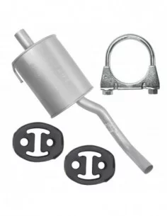 Tłumik końcowy Fiat 500 500 C od 07.2007 1.4i 1.3 MJTD Hatchback