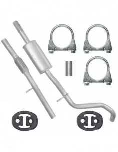 Tłumik środkowy Fiat Panda II 2 01.2003-12.2012 1.3 MJTD Hatchback
