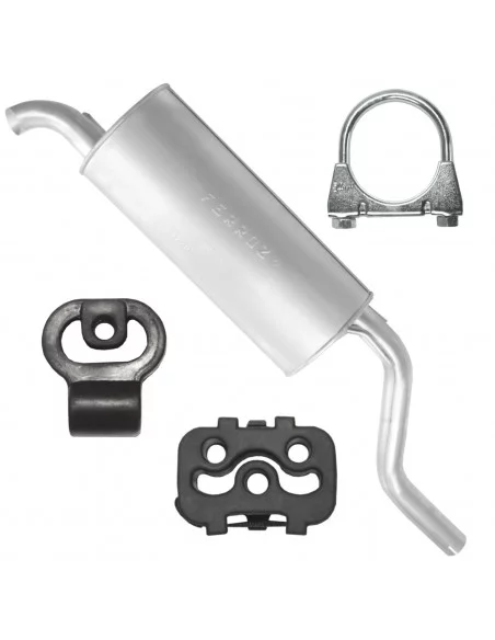 Tłumik końcowy Fiat Grande Punto 199 09.2005-12.2009 1.3 MJTD Hatchback