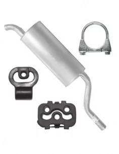 Tłumik końcowy Fiat Punto Evo 199 07.2008-02.2012 1.3 MJTD Hatchback