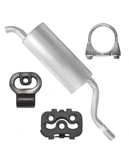 Tłumik końcowy Fiat Punto Evo 199 07.2008-02.2012 1.3 MJTD Hatchback