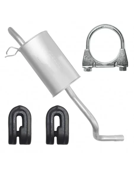 Tłumik końcowy Renault Kangoo I 1 08.1997-06.2010 1.2i 1.4i 1.6i 1.9 D Furgon Kombivan