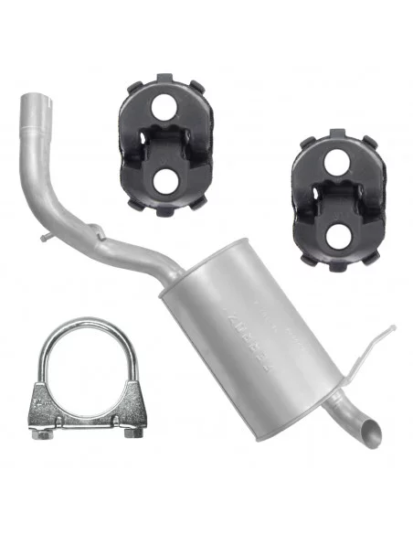 Tłumik końcowy Peugeot 407 03.2004-02.2011 1.6 HDI 2.0 HDI Sedan Kombi