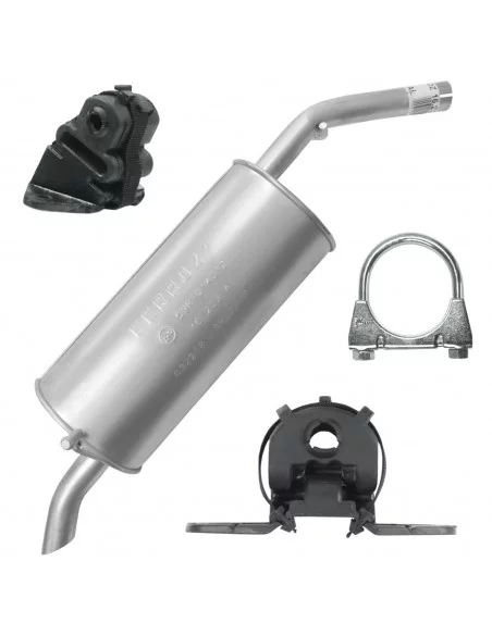 Tłumik końcowy Peugeot 207 02.2006-12.2015 1.4i Hatchback