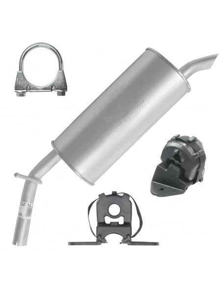 Tłumik końcowy Peugeot 207 02.2006-12.2015 1.4i Hatchback