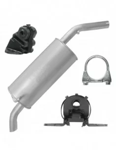 Tłumik końcowy Citroen C3 Picasso 02.2009-12.2017 1.4 VTI 1.6 VTI Hatchback