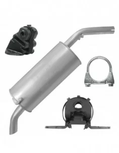 Tłumik końcowy Peugeot 207 02.2006-12.2015 1.4 HDI Hatchback