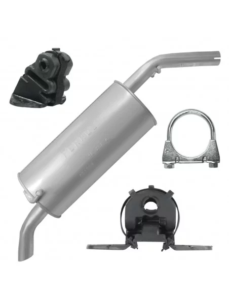 Tłumik końcowy Peugeot 207 02.2006-12.2015 1.4 HDI Hatchback