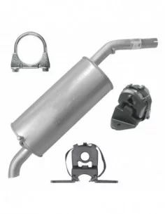 Tłumik końcowy Peugeot 207 02.2006-12.2015 1.4 HDI Hatchback