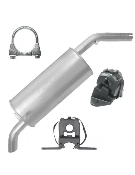 Tłumik końcowy Citroen C3 Picasso 02.2009-12.2017 1.6 HDI Hatchback