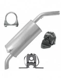 Tłumik końcowy Peugeot 207 02.2006-12.2015 1.6 HDI Hatchback