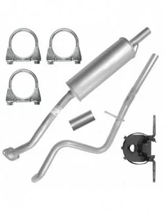 Tłumik środkowy Peugeot 207 02.2006-12.2015 1.6i Hatchback