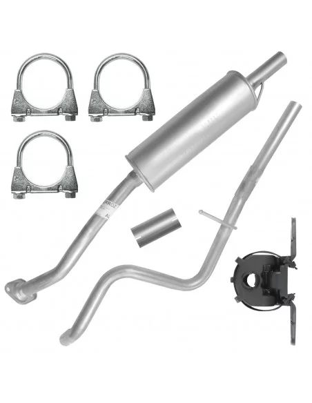 Tłumik środkowy Peugeot 207 02.2006-12.2015 1.6i Hatchback