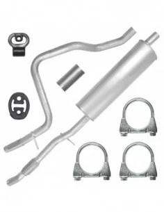 Tłumik środkowy Fiat Qubo 08.2008-12.2017 1.3 MJTD Kombivan