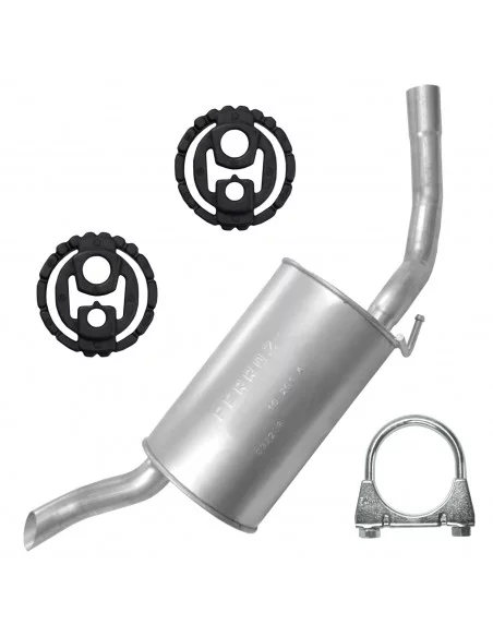 Tłumik końcowy Fiat Scudo I 1 10.1995-12.2006 1.9 TD 2.0 JTD Furgon Van