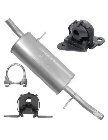 Tłumik końcowy Citroen C3 I 1 02.2002-12.2009 1.1i Hatchback