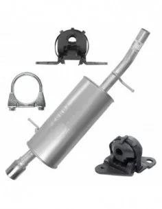 Tłumik końcowy Citroen C3 + Pluriel I 1 02.2002-12.2009 1.6i Hatchback Cabrio