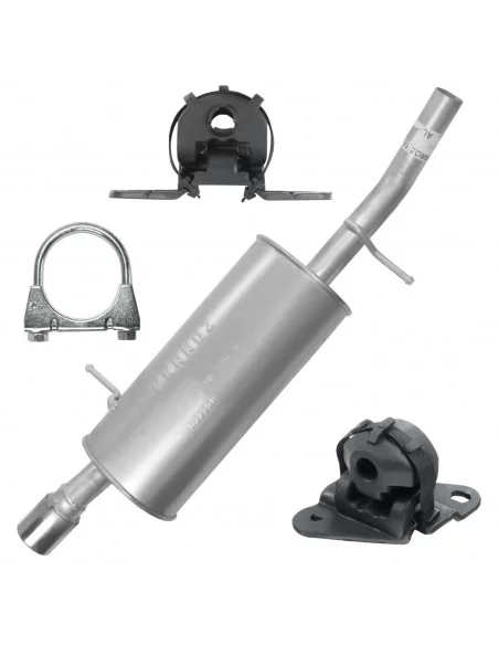 Tłumik końcowy Peugeot 1007 04.2005-12.2009 1.6i Hatchback