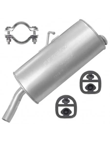 Tłumik końcowy Citroen Berlingo I 1 10.2003-11.2009 1.1i 1.4i 1.6i 1.9 D Furgon Kombivan