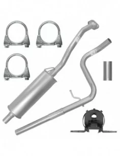 Tłumik środkowy Citroen C2 07.2003-09.2012 1.4i Hatchback