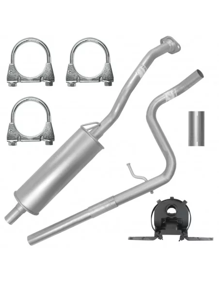 Tłumik środkowy Citroen C2 07.2003-09.2012 1.4i Hatchback